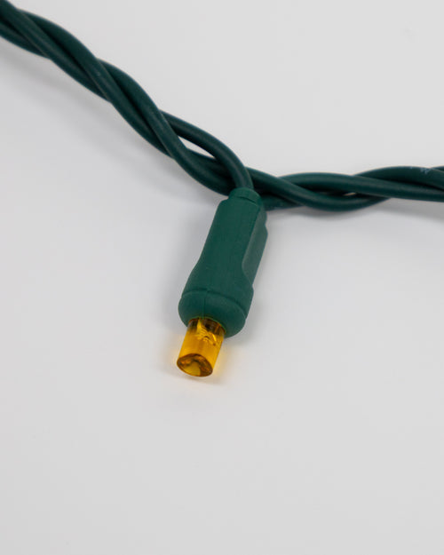 5MM 70L Orange LED Strand 4" Spacing