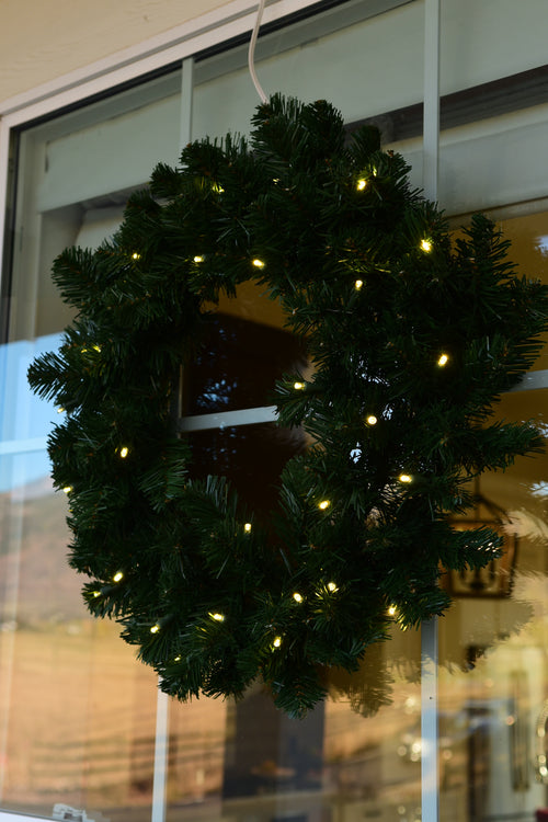 36" Pre-lit LED Wreath