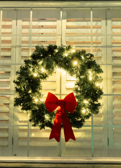 24" Pre-Lit LED Wreath